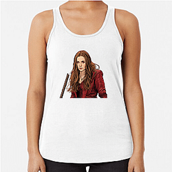 The Scarlet Witch Psionic Mental strength The Scarlet Witch Tank Tops