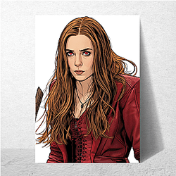 The Scarlet Witch Psionic Mental strength The Scarlet Witch Posters