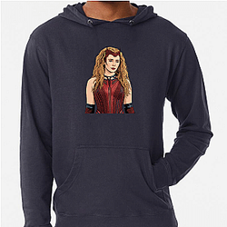 The Scarlet Witch Vision Eternal love The Scarlet Witch Hoodies