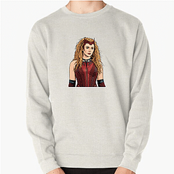 The Scarlet Witch Vision Eternal love The Scarlet Witch Sweatshirts