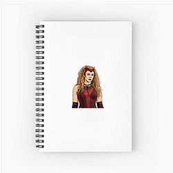 The Scarlet Witch Vision Eternal love The Scarlet Witch Notebook