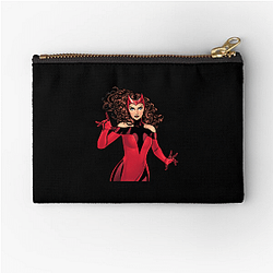 The Scarlet Witch Sorceress Supreme power The Scarlet Witch Zipper Pouches