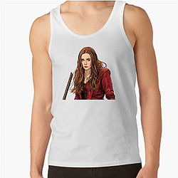 The Scarlet Witch Psionic Mental strength The Scarlet Witch Tank Tops
