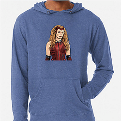 The Scarlet Witch Vision Eternal love The Scarlet Witch Hoodies
