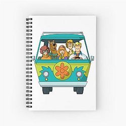  scooby doo scooby doo  Spiral Notebook