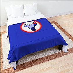 Blue Scooby Dooby Comforter
