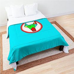 Bright Scooby Dooby Comforter