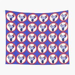 Blue Scooby Dooby Tapestry