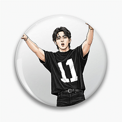 S.Coups Iconic Kpop Icon S. Coups Pins