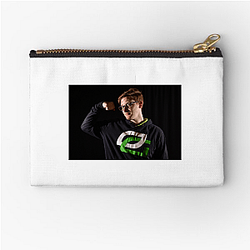 Scump Green Wall For Life Look Scump Zipper Pouches