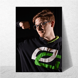 Scump Green Wall For Life Look Scump Posters