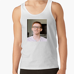 Scump Unique Headset Silhouette Motif Scump Tank Tops