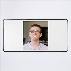 Scump Unique Headset Silhouette Motif Scump Mouse Pads