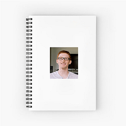 Scump Unique Headset Silhouette Motif Scump Notebook