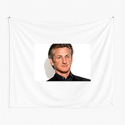 Hollywood Face Sean Penn Tapestries