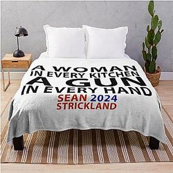 Sean Strickland 2024 Throw Blanket