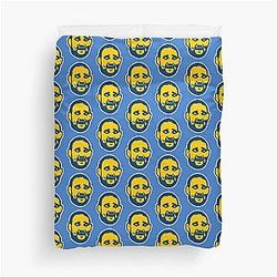 Sean Strickland Blue Duvet Cover