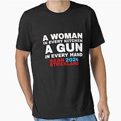 A Women in Every Kitchen A Gun in Every Hand Sean Strickland, 2024 Essential T-Shirt