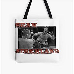 Sean Strickland UFC Vintage Tote Bag