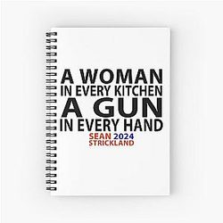 Sean Strickland 2024 Spiral Notebook