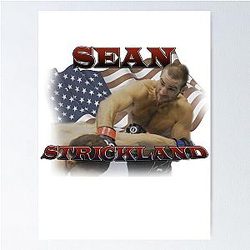 Sean Strickland Vintage T-Shirt Poster