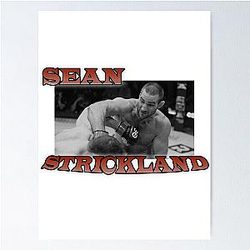 Sean Strickland UFC Poster