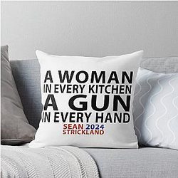 Sean Strickland 2024 Throw Pillow