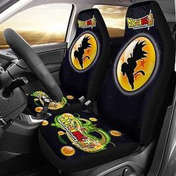 Goku Kick Shenron Dragon Ball Anime Car Seat Covers 3 Universal Fit 051012 SC2712