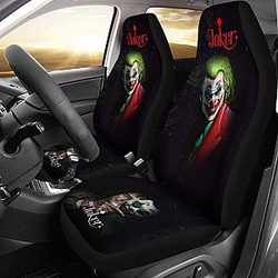 Joker New Supervillain Dc Comics Character Car Seat Covers 3 Universal Fit 051012 SC2712