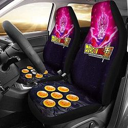Goku Super Saiyan God Dragon Ball Anime Car Seat Covers Universal Fit 051012 SC2712