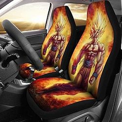 Goku Super Saiyan Car Seat Covers Universal Fit 051012 SC2712
