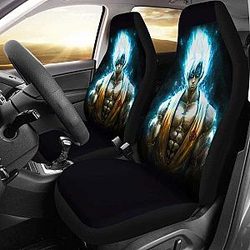 Goku Blue Car Seat Covers 2 Universal Fit 051012 SC2712