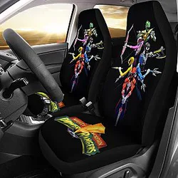 The Six Original Mighty Morphin Power Rangers Car Seat Covers Mn04 Universal Fit 225721 SC2712