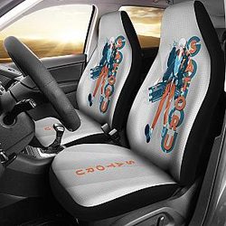 Satoru Gojo Jujutsu KaiSen Car Seat Covers Anime Seat Covers Gray Color Ci0622 SC2712