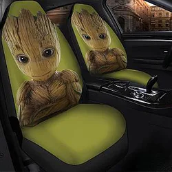Groot Guardians Of The Galaxy Seat Covers Amazing Best Gift Ideas 2020 Universal Fit 090505 SC2712