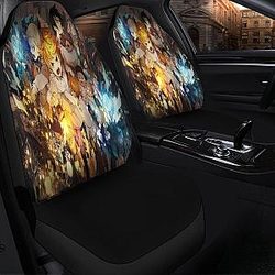 The Promised Neverland Characters Art Best Anime 2020 Seat Covers Amazing Best Gift Ideas 2020 Universal Fit 090505 SC2712