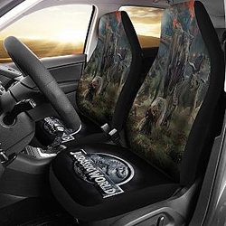 Jurassic World 2020 Seat Covers Amazing Best Gift Ideas 2020 Universal Fit 090505 SC2712