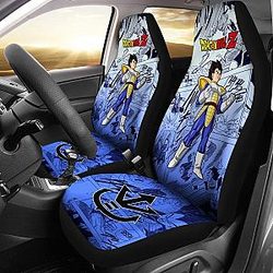 Vegeta Dragon Ball Z Car Seat Covers Manga Mixed Anime Universal Fit 194801 SC2712