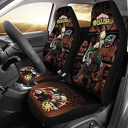 Bakugou Katsuki My Hero Academia Car Seat Covers Anime Mixed Manga Nice Universal Fit 194801 SC2712