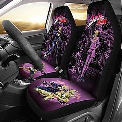 Jojo'S Bizarre Adventure Giorno Giovanna Car Seat Covers Universal Fit 194801 SC2712