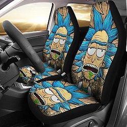Grumpy Rick Oil Paint Car Seat Covers Universal Fit 194801 SC2712