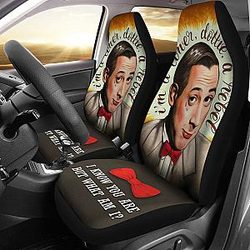 Wee Pee Herman Art Car Seat Covers Amazing Gift Ideas Universal Fit 173905 SC2712