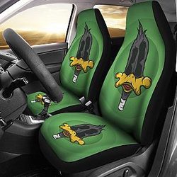 Daffy Duck Car Seat Covers Looney Tunes Cartoon Fan Gift H200212 Universal Fit 225311 SC2712