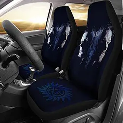 Supernatural Art Car Seat Covers Movie Fan Gift H040320 Universal Fit 225311 SC2712
