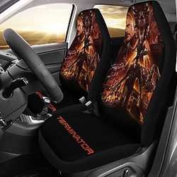 The Terminator Dark Fate Art Car Seat Covers Movie Fan Gift H040620 Universal Fit 225311 SC2712