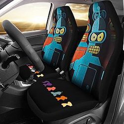 Bender Futurama Metal Car Seat Covers Universal Fit 225721 SC2712