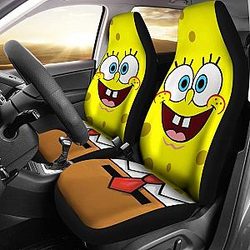 Cute Squarepants Spongebob Car Seat Covers For Fan Lt04 Universal Fit 225721 SC2712