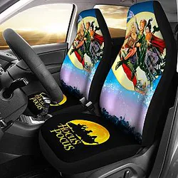 Hocus Pocus Flying Broomstick Car Seat Covers Nh07 Universal Fit 225721 SC2712