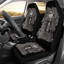 Jack Nightmare Before Christmas Black Car Seat Covers Lt02 Universal Fit 225721 SC2712