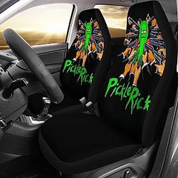 Pickle Rick Funny Rick &amp; Morty Car Seat Covers Universal Fit 225721 SC2712